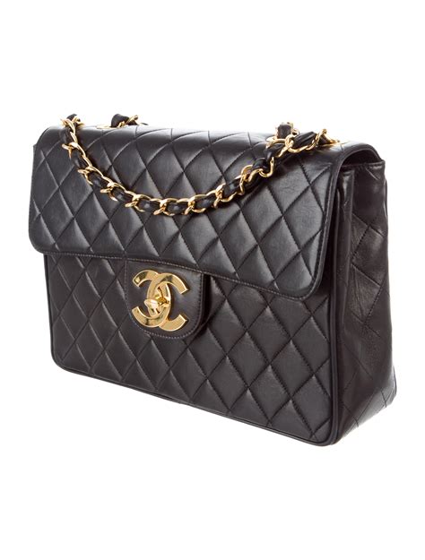 chanel jumbo flap bag size|jumbo classic chanel bag price.